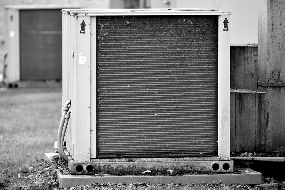 AC evaporator coil cleaning close-up