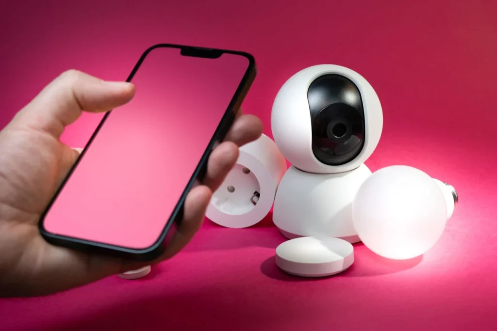 câmera de segurança Wi-Fi residencial