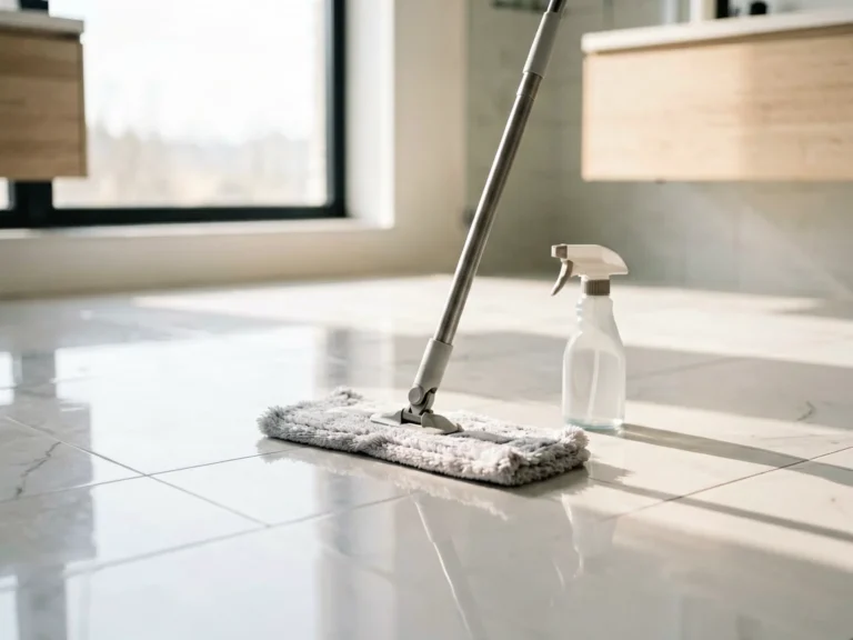 Como limpar piso porcelanato sem deixar manchas — Dicas