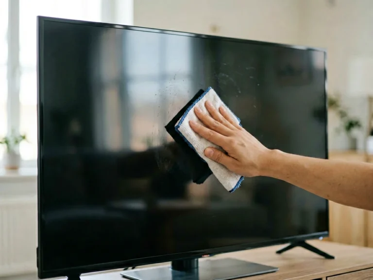 Como limpar tela de TV sem manchar: guia prático em casa