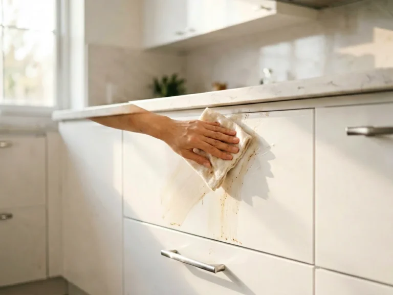 Como tirar gordura dos armários da cozinha: limpeza prática